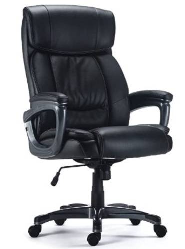 Lockland Bonded Leather Office Chair, Appears New - Lot 39