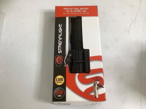 Streamlight Protac Rail Mount Laser, Powers Up, Appears New - Lot 62