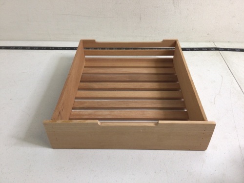 Audew Cedar Wood Tray, Appears New - Lot 101