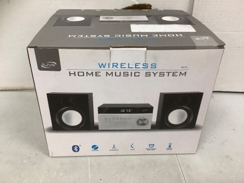 iLive Wireless Home Music System, Powers Up, E-Commerce Return - Lot 103