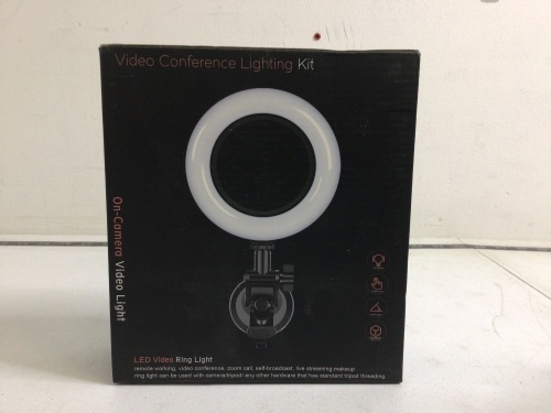 Portable Ring Light for Computer, Appears New - Lot 120