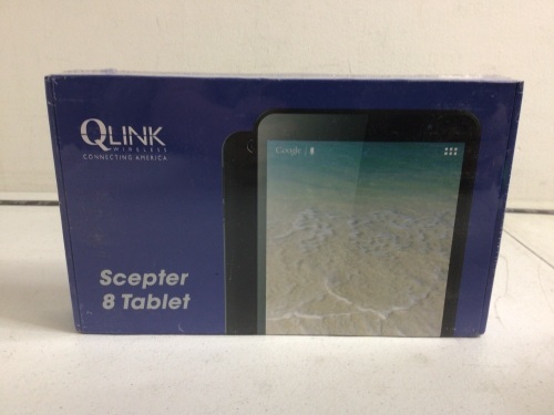 QLink Scepter 8 Tablet, New - Lot 121