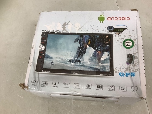 Double Din Car Stereo, E-Commerce Return - Lot 137