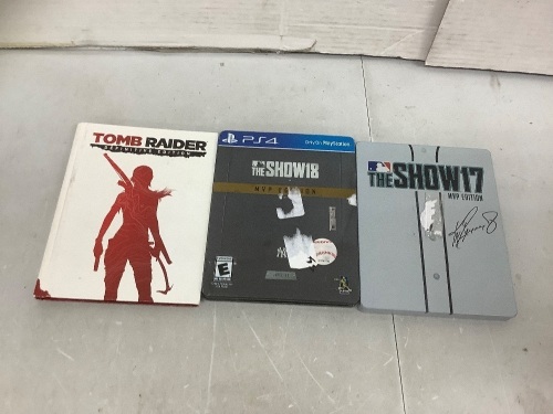 Lot of (3) PS4 Games, E-Commerce Return - Lot 138