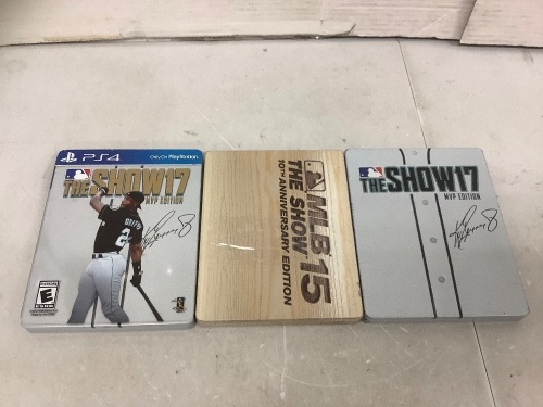 Lot of (3) MLB PS4 Games, E-Commerce Return - Lot 152
