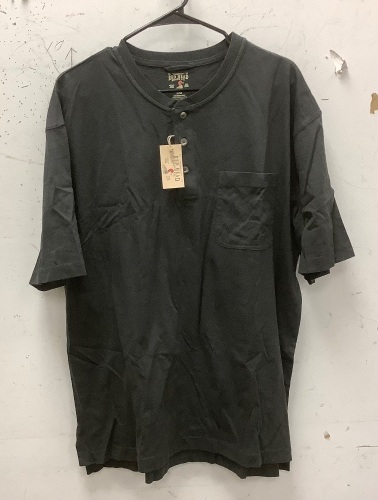 RedHead Mens Henley Tshirt, L, New - Lot 164