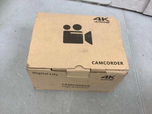 HD Camcorder, Powers Up, Appears New - Lot 168