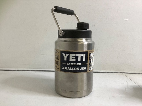 Yeti 1/2 Gallon Jug, E-Commerce Return - Lot 181
