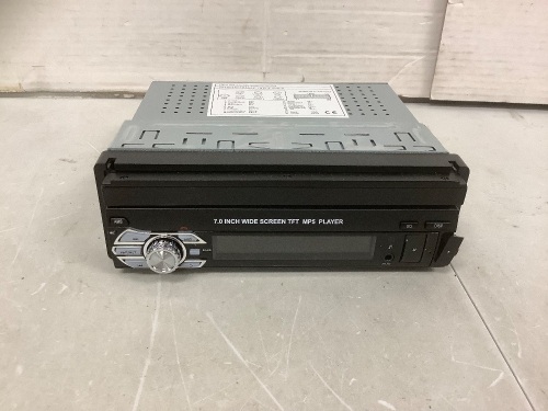 Single-Din Car Stereo, E-Commerce Return - Lot 193