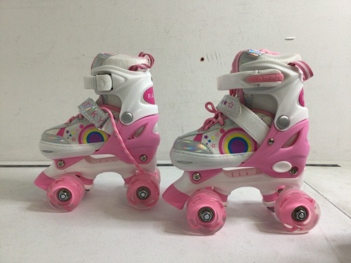 Kids Roller Skates, Size Medium, Appears New - Lot 201