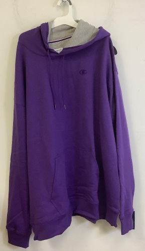 Unisex Champion Hoodie, 3XL, New - Lot 210