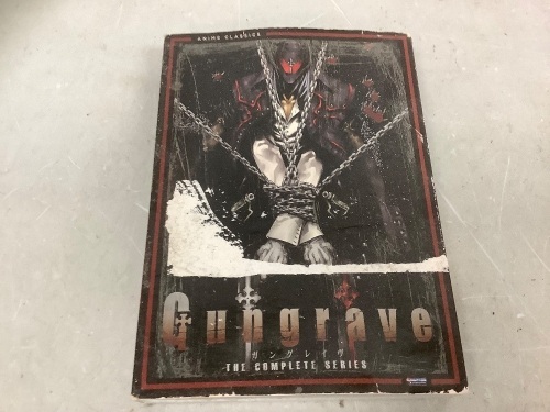 Gungrave Complete Series DVDs, New - Lot 225