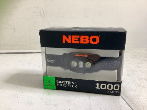 Nebo Headlamp, Powers Up, E-Commerce Return - Lot 233