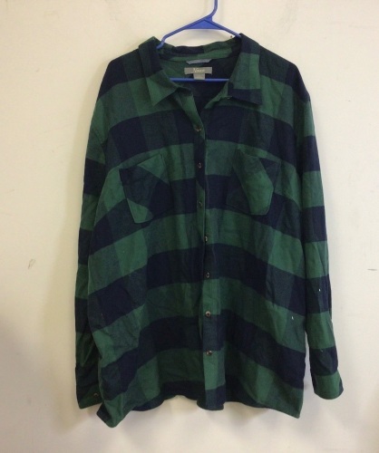 Natural Reflections Womens Top, 3X, E-Comm Return - Lot 251