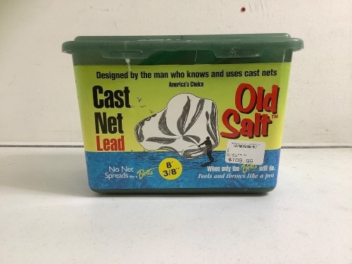 Cast Net Lead, E-Commerce Return - Lot 260