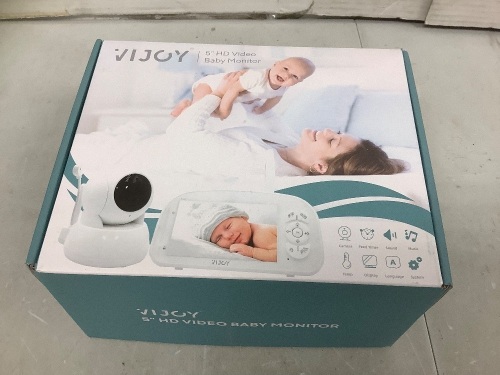 5" HD Video Baby Monitor, Powers Up, Appears New - Lot 298