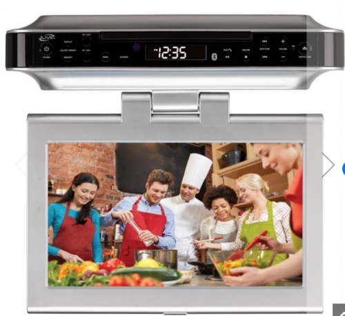 Wireless Under Cabinet TV DVD and Music System, E-Comm Return - Lot 324