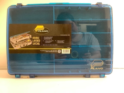 Double-Layered Tackle Box, E-Commerce Return - Lot 334