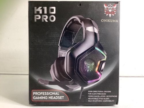 Professional Gaming Headset, Powers Up, E-Commerce Return - Lot 341