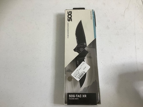 Sog-Tac XR Folding Knife, Appears New - Lot 346