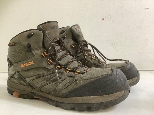 Men's Wolverine Shoes, 12, Broken Lace Hook, E-Commerce Return - Lot 364