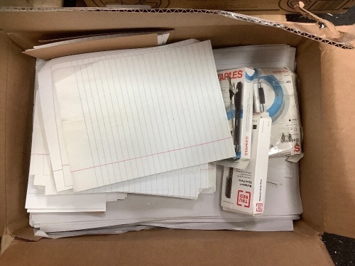Mixed Office Supplies (Mostly Paper), E-Commerce Return - Lot 466