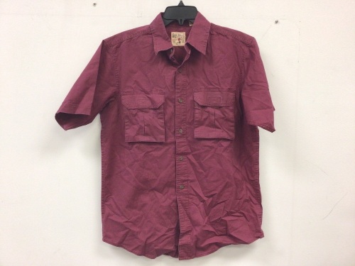 Red Head Mens Short Sleeve Button Down, Medium, E-Comm Return - Lot 491