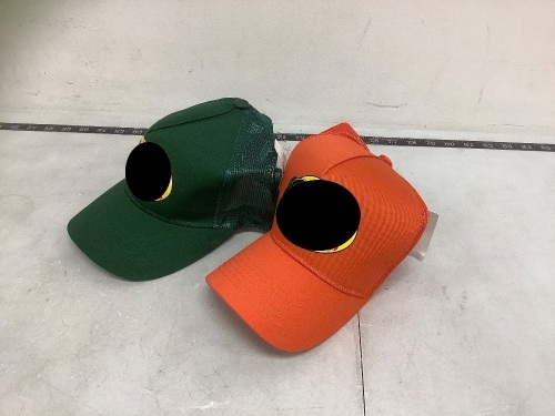 Lot of (2) Logo Trucker Hats, Appears new - Lot 534