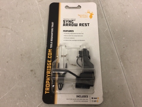 Trophy Ridge Sync Arrow Rest, E-Commerce Return - Lot 568