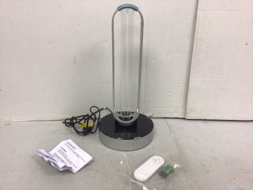 UV Disinfection Light, Powers Up, Appears New - Lot 638