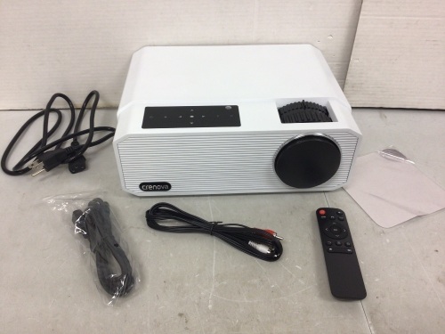 LED Projector, Powers Up, Appears New - Lot 661