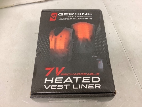 Gerbing Heated Vest Liner, 2XL/3XL, New - Lot 667