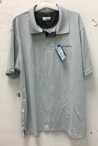 Columbia Mens Omni-Wick Polo, XL, New - Lot 849