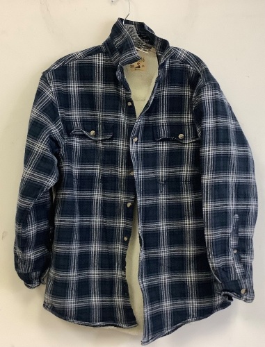 Men's Sherpa Lined Shirt, M, E-Commerce Return - Lot 881