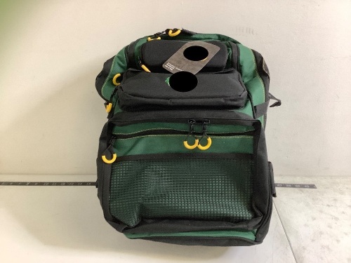 Backpack w/ Tackle Box, Appears New - Lot 912