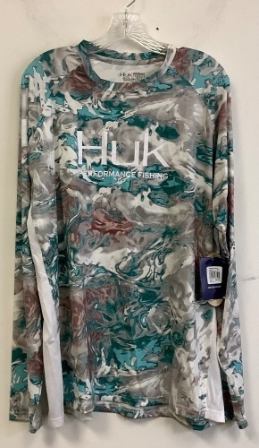 Men's Huk Shirt, XL, Appears New - Lot 913