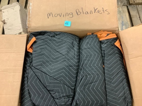 Lot of Heavy Duty Padded Moving Blankets - Lot 45