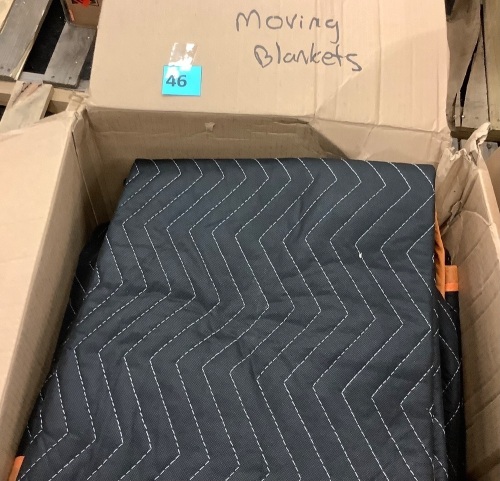 Lot of Heavy Duty Padded Moving Blankets - Lot 46