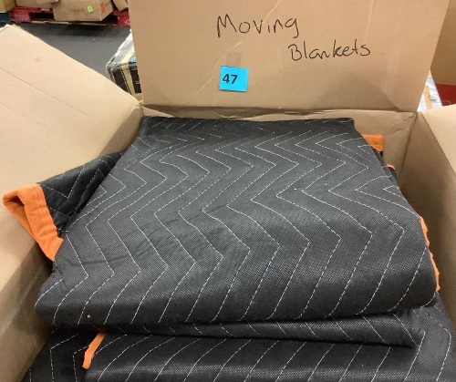 Lot of Heavy Duty Padded Moving Blankets - Lot 47