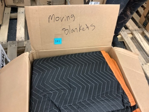 Lot of Heavy Duty Padded Moving Blankets - Lot 181
