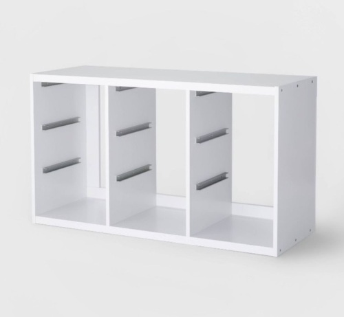 Triple Opening Sliding Bin Cube Frame (Bins Not Included) - Lot 251