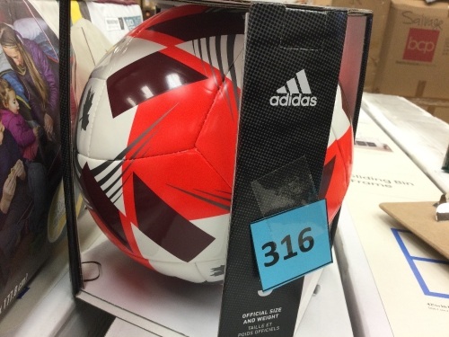 Adidas Soccer Ball, Size 3, Appears New - Lot 316