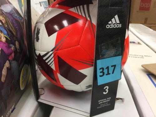 Adidas Soccer Ball, Size 3, Appears New - Lot 317