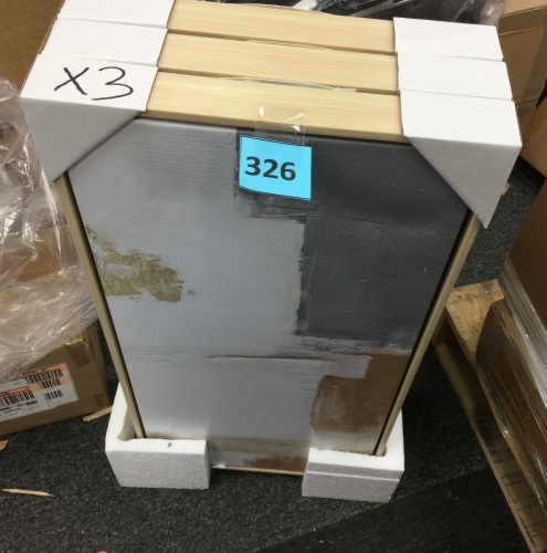 Set of 3, Framed Artwork, Appears New - Lot 326