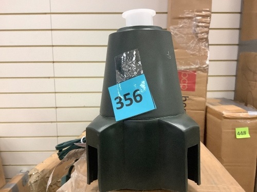 360-Degree Rotating Christmas Tree Stand w/ 3 Settings, 3 Outlets - Lot 356