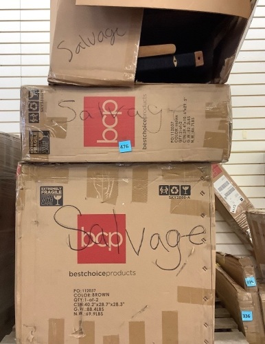 Pallet of Salvage, Presorted Items May Be Broken, Damaged, or Have Missing Pieces - Lot 476