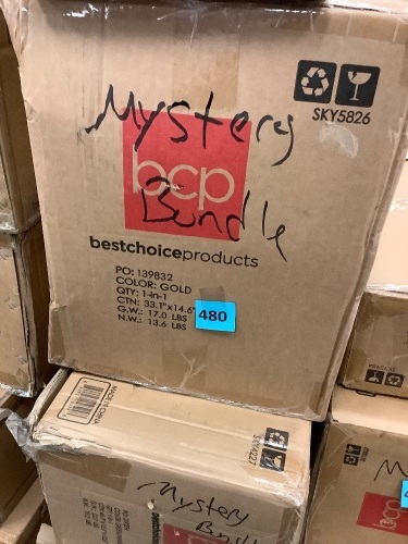 Lot of (4) BCP Mystery Bundle - Lot 480