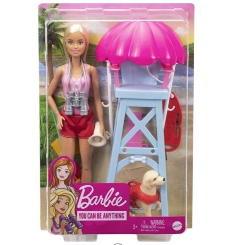Barbie Career Lifeguard Playset, (x4), Appears New - Lot 506