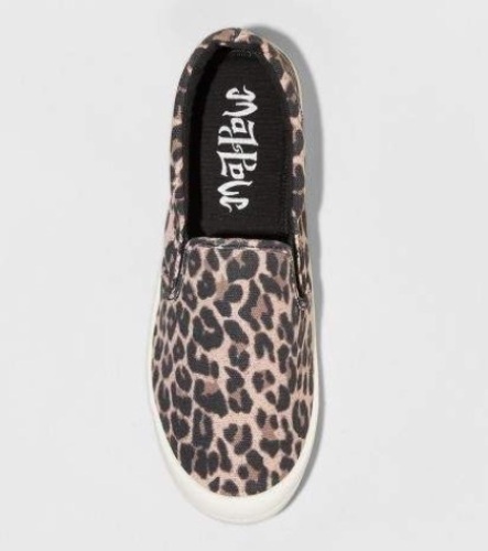 Women's Mad Love Kasandra Slip-On Canvas Sneakers, Cheetah, Size 8, Appears New - Lot 531
