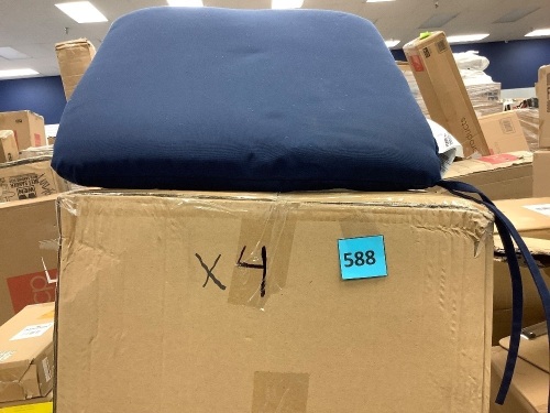 Case of (4) Chair Cushions - Lot 588